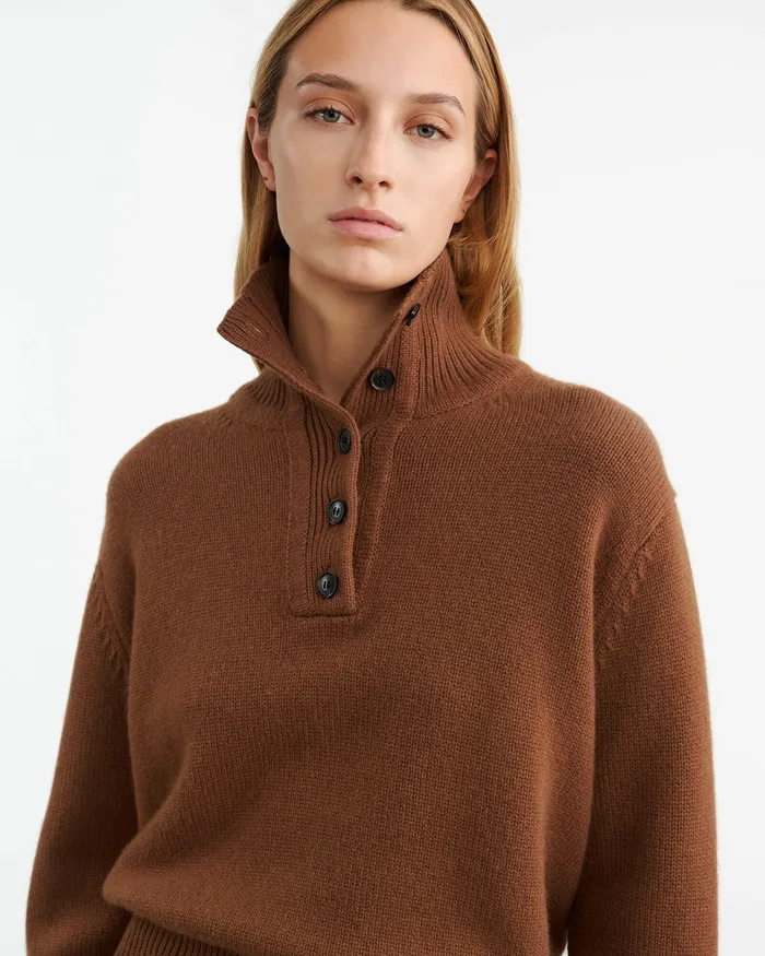 Knits and Sweaters Women RENATA CASHMERE SWEATER Ivory Nili Lotan