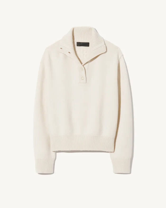 Knits and Sweaters Women RENATA CASHMERE SWEATER Ivory Nili Lotan