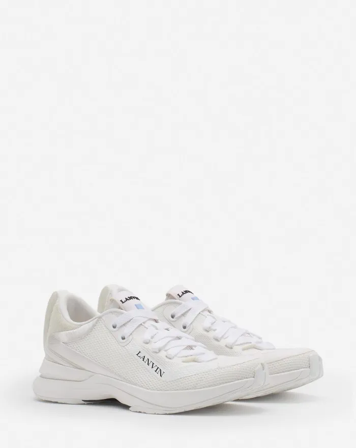 Li Mesh Sneakers Whitewhite Women Lanvin Sneakers