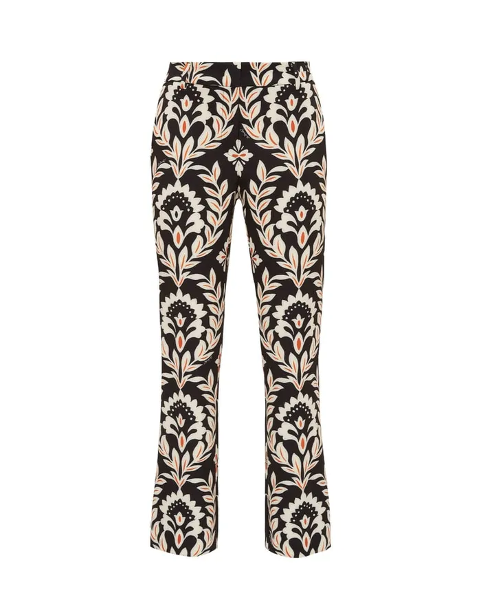 La Doublej 247 Pants Ghirlanda Black In Compact Jersey Women Shorts and Pants