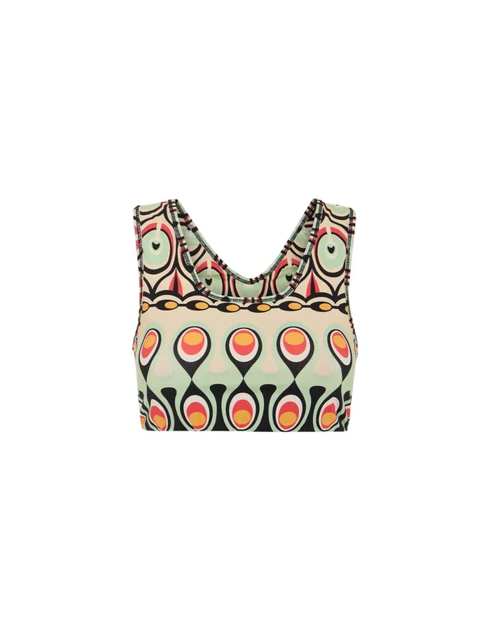 La Doublej Magica Bra Rio Yellow In Jersey Stretch Women Loungewear