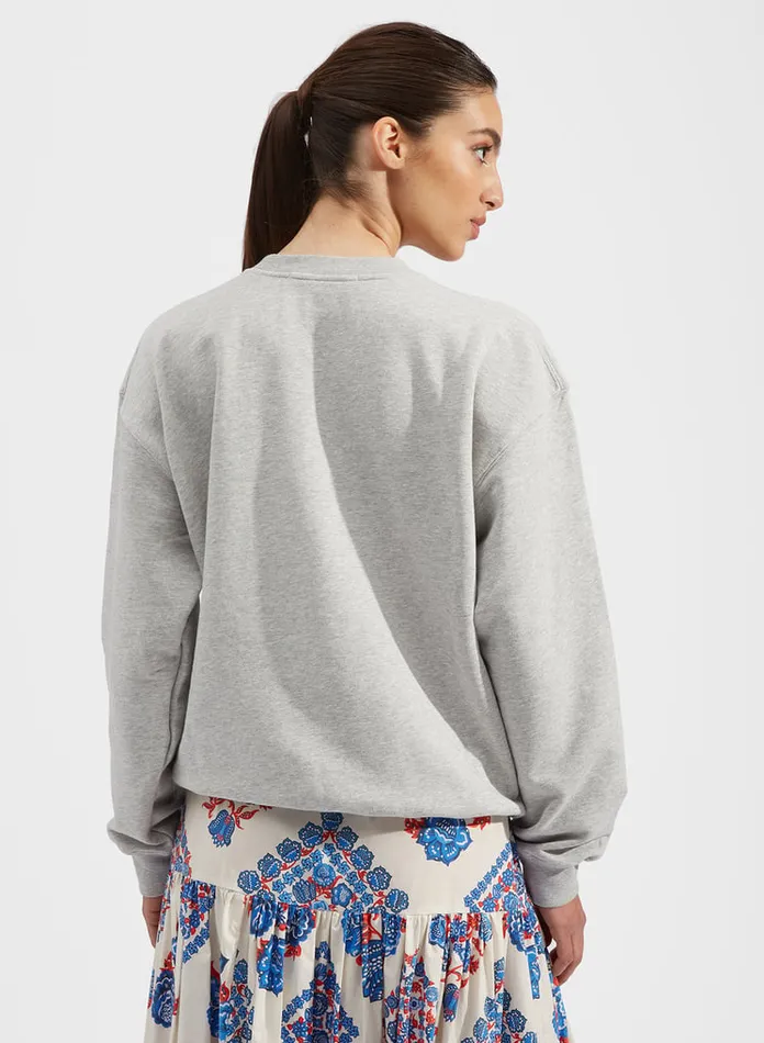 La Doublej Matriarchy Now StandUp Sweatshirt TUnita Grigio In Cotton Felpa Women TShirts and Sweatshirts