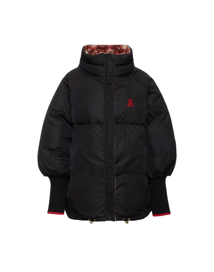 La Doublej St Moritz Reversible Jacket Herald Cream In Wool Women Outerwear