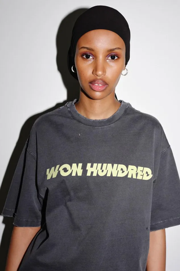LA Staggered 8211 Washed Black Women Won Hundred Tops and Tshirts