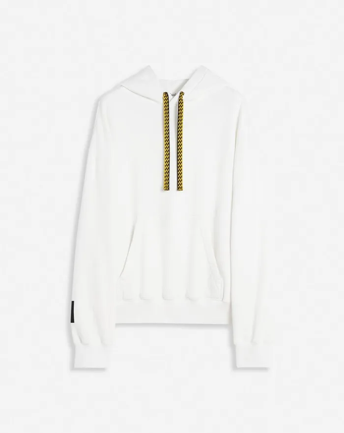 Lanvin X Future Unisex Oversized Curb Laces White Mustang Men Lanvin Coats and Jackets