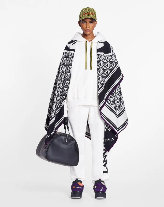 Lanvin X Future Unisex Oversized Curb Laces White Mustang Men Lanvin Coats and Jackets Lanvin X Future Unisex Oversized Curb Laces White Mustang Men Lanvin Coats and Jackets