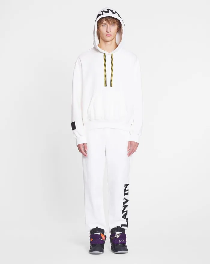 Lanvin X Future Unisex Oversized Curb Laces White Mustang Men Lanvin Coats and Jackets Lanvin X Future Unisex Oversized Curb Laces White Mustang Men Lanvin Coats and Jackets
