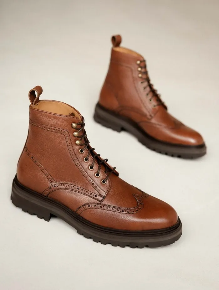 Leandro Bourbon Men Bobbies Boots Leandro Bourbon Men Bobbies Boots