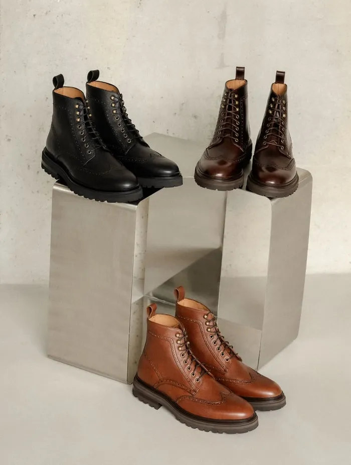 Leandro Bourbon Men Bobbies Boots Leandro Bourbon Men Bobbies Boots
