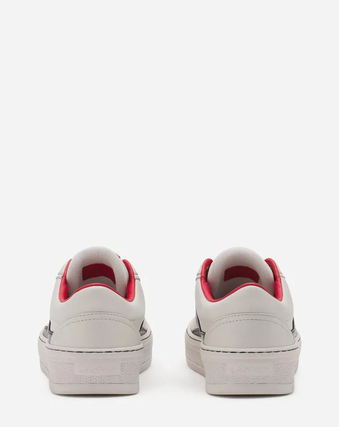 Leather Cash Sneakers Lanvin X Future For Men Off White Black Men Lanvin Sneakers