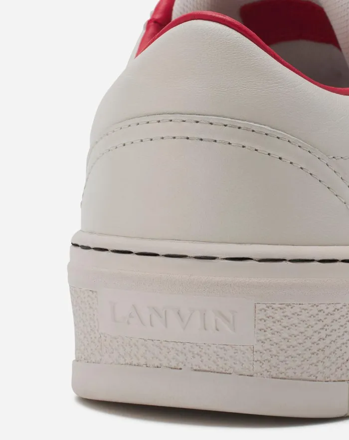 Leather Cash Sneakers Lanvin X Future For Men Off White Black Men Lanvin Sneakers