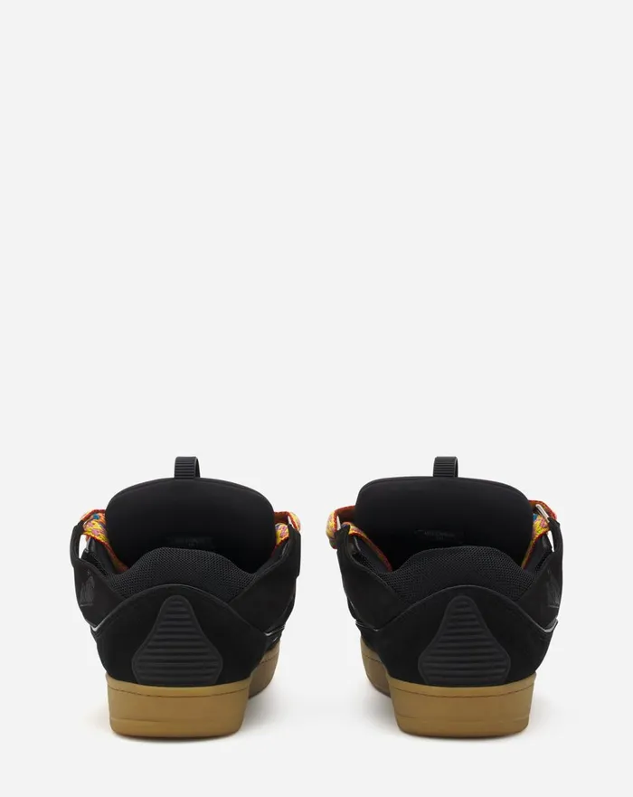 Leather Curb Sneakers Black Men Lanvin Sneakers Leather Curb Sneakers Black Men Lanvin Sneakers