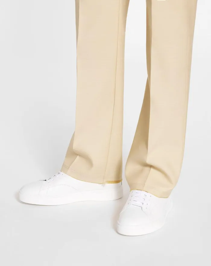 Leather Ddb0 Sneakers Whiteblue Men Lanvin Sneakers