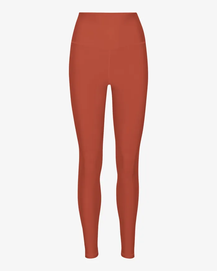 Leggings Women Colorfulstandard Active HighRise Legging 8211 Dark Amber