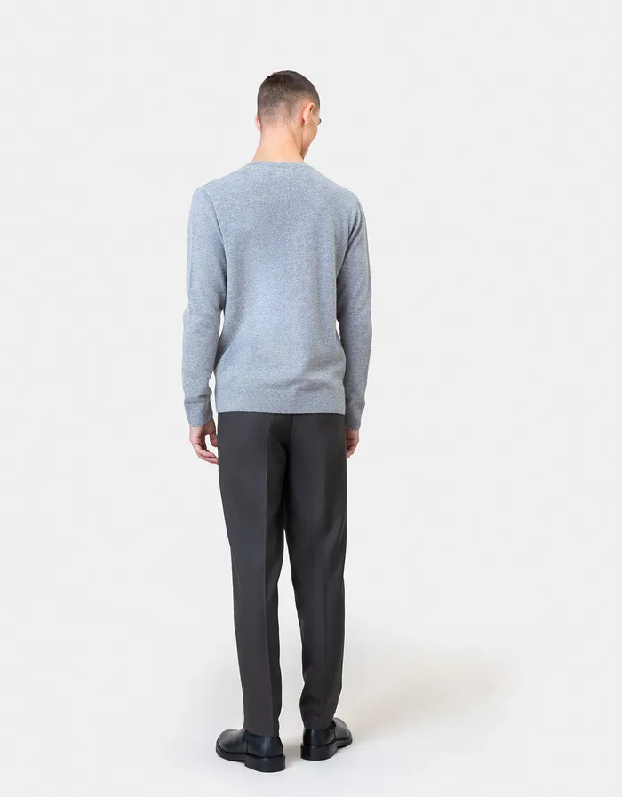 Light Merino Wool Crew 8211 Sahara Camel Knit Sweaters Colorfulstandard Men