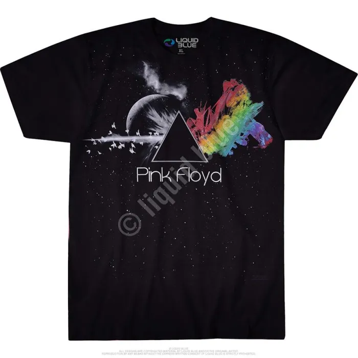 Liquid Blue Athletic TShirt Men Any Colour You Like Black Athletic TShirt