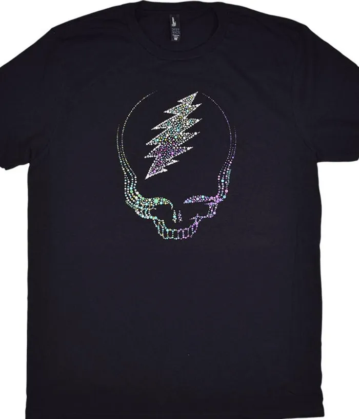 Liquid Blue Athletic TShirt Men GD Sparkling SYF Black Athletic TShirt