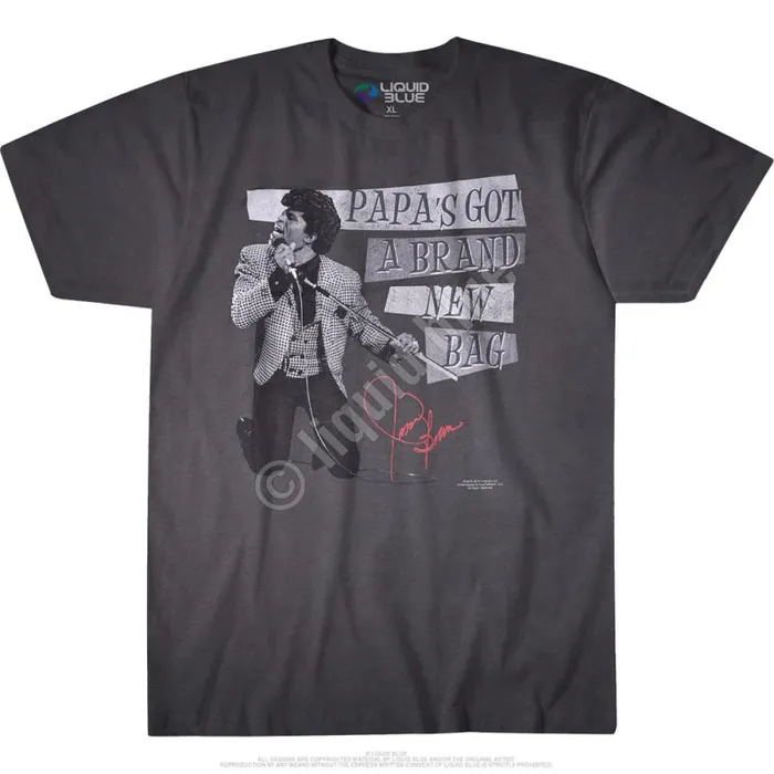Liquid Blue Athletic TShirt Men Papa039s Got A Brand New Bag Grey Athletic TShirt Liquid Blue Athletic TShirt Men Papa039s Got A Brand New Bag Grey Athletic TShirt