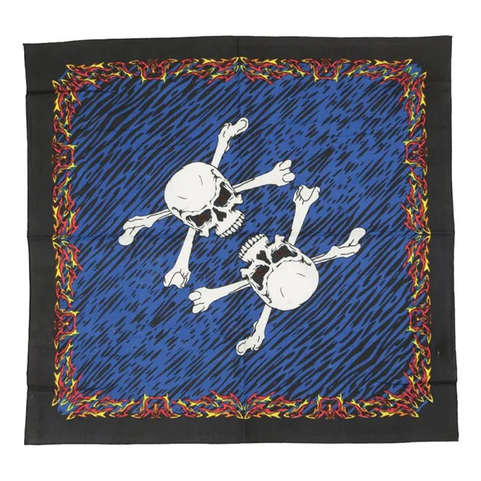 Liquid Blue Bandanas Accessories Fire And Bones 3D Bandana