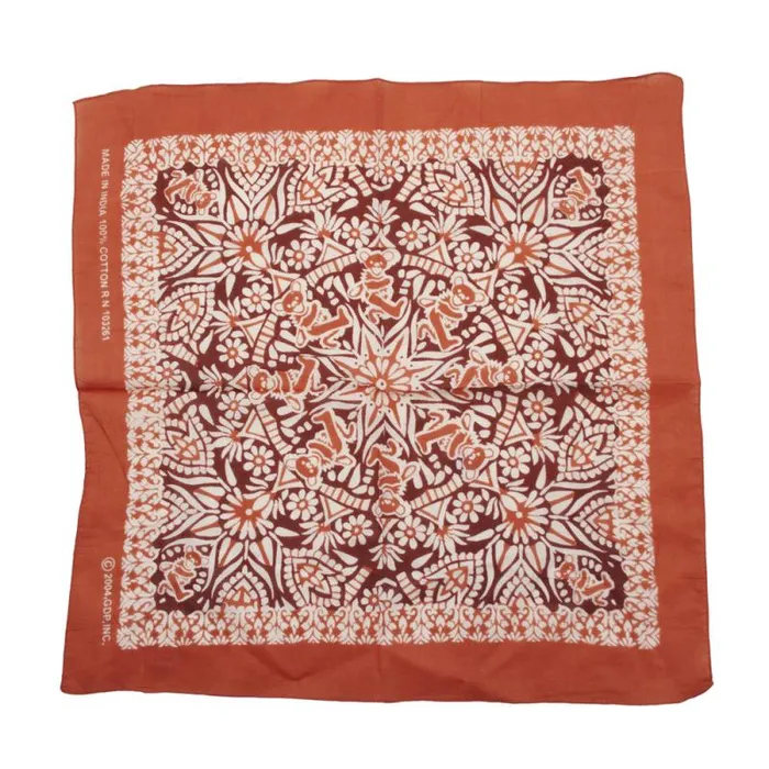 Liquid Blue Bandanas Accessories Mandala Red Red Bandana