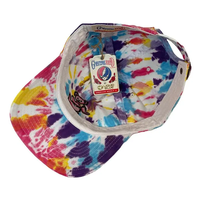 Liquid Blue Hats Accessories Dancin Bear TieDye Hat