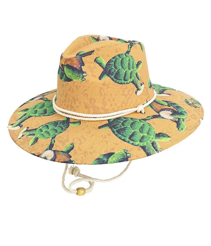 Liquid Blue Hats Accessories Dancin Turtles Resort Hat