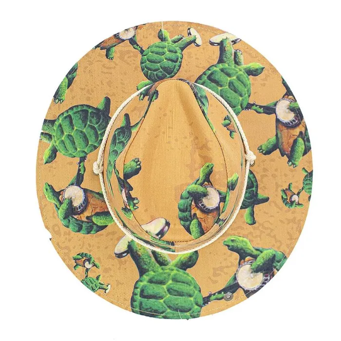 Liquid Blue Hats Accessories Dancin Turtles Resort Hat