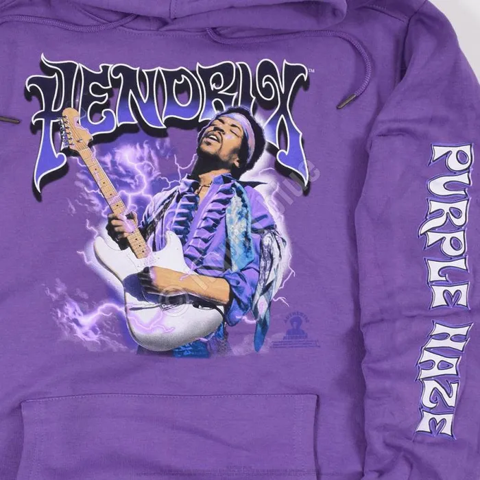 Liquid Blue Hoodie Men Purple Haze Purple Sleeve Printed Hoodie