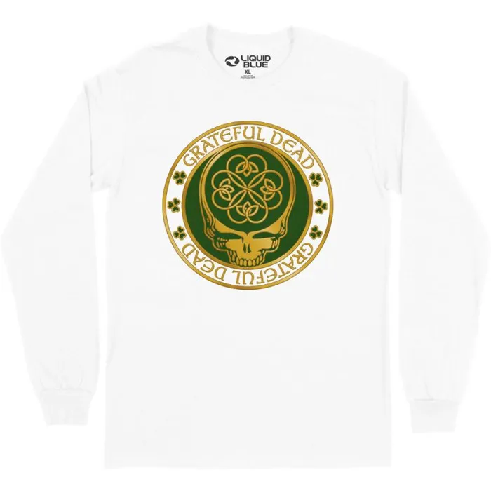Liquid Blue Long Sleeve Men Emerald Dead Long Sleeve TShirt