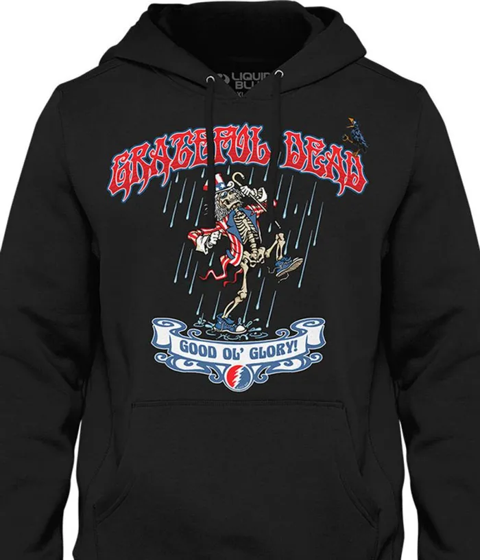 Liquid Blue Long Sleeve Men Good Ol Glory Long Sleeve TShirt