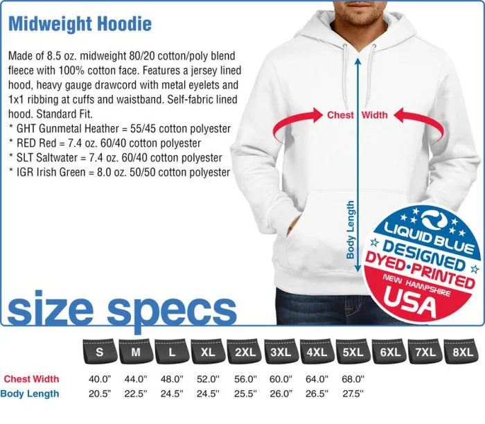 Liquid Blue Long Sleeve Men Good Ol Glory Long Sleeve TShirt