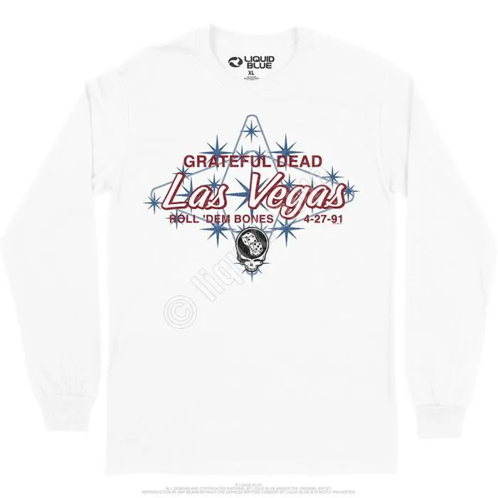 Liquid Blue Long Sleeve Men Las Vegas Long Sleeve TShirt