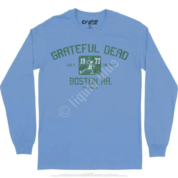 Liquid Blue Long Sleeve Men The Garden Long Sleeve TShirt