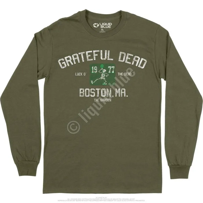 Liquid Blue Long Sleeve Men The Garden Long Sleeve TShirt