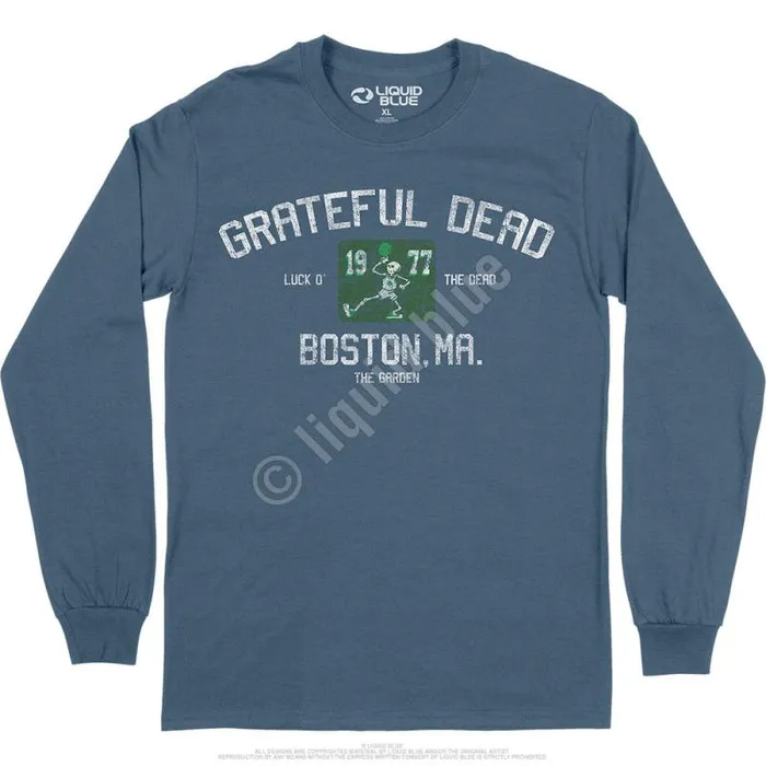 Liquid Blue Long Sleeve Men The Garden Long Sleeve TShirt