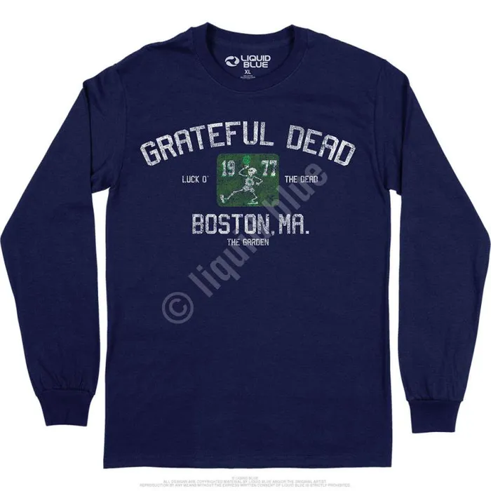 Liquid Blue Long Sleeve Men The Garden Long Sleeve TShirt