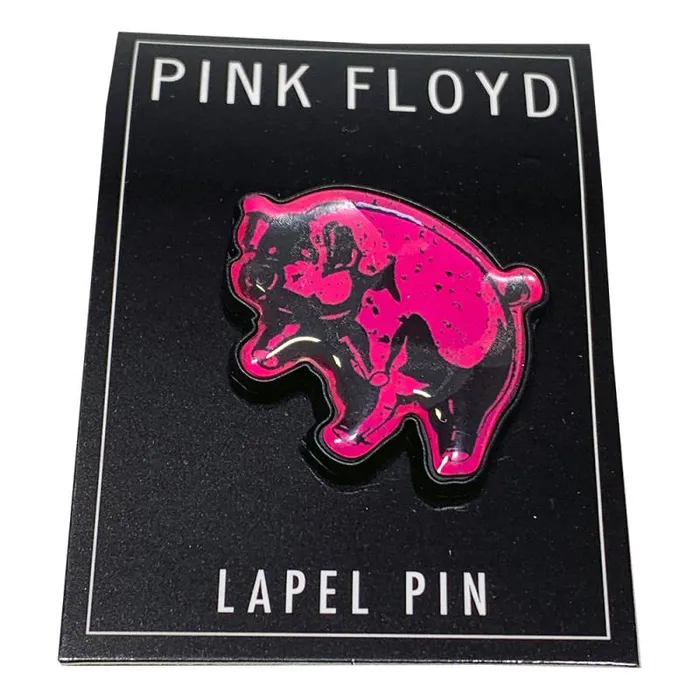 Liquid Blue Pins Accessories Pink Floyd Pig Lapel Pin