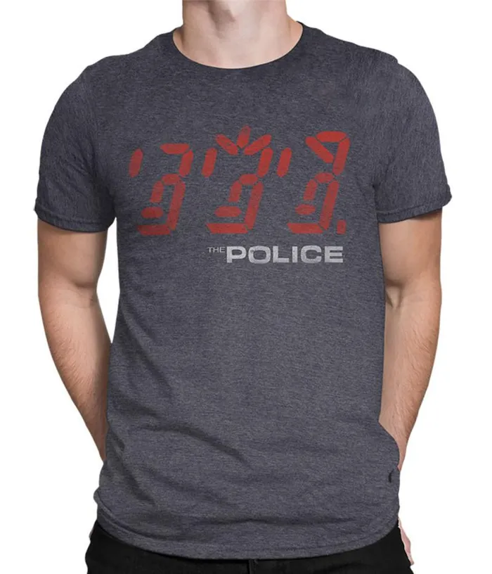 Liquid Blue PolyCotton TShirt Men Ghost In The Machine Dark Heather PolyCotton TShirt