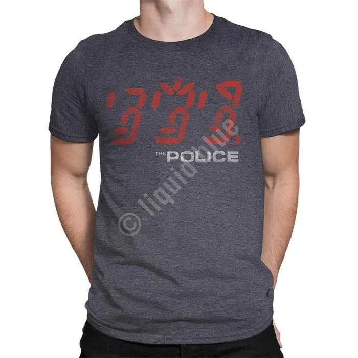 Liquid Blue PolyCotton TShirt Men Ghost In The Machine Dark Heather PolyCotton TShirt Liquid Blue PolyCotton TShirt Men Ghost In The Machine Dark Heather PolyCotton TShirt