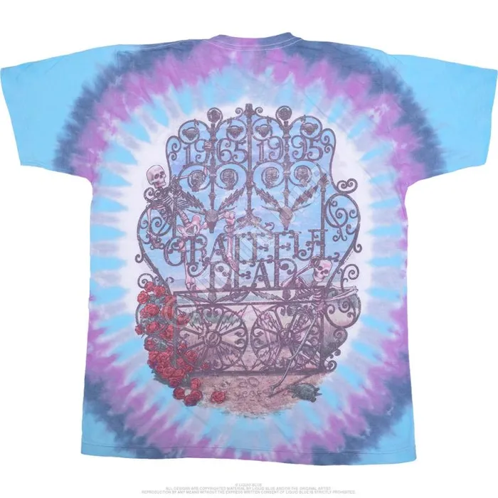 Liquid Blue PolyCotton TShirt Men Vintage 30th Anniversary PolyCotton TieDye TShirt Liquid Blue PolyCotton TShirt Men Vintage 30th Anniversary PolyCotton TieDye TShirt