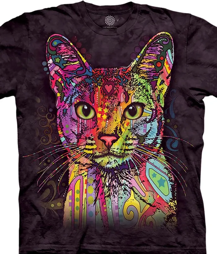 Liquid Blue TShirt Men Abyssinian Classic Cotton TShirt