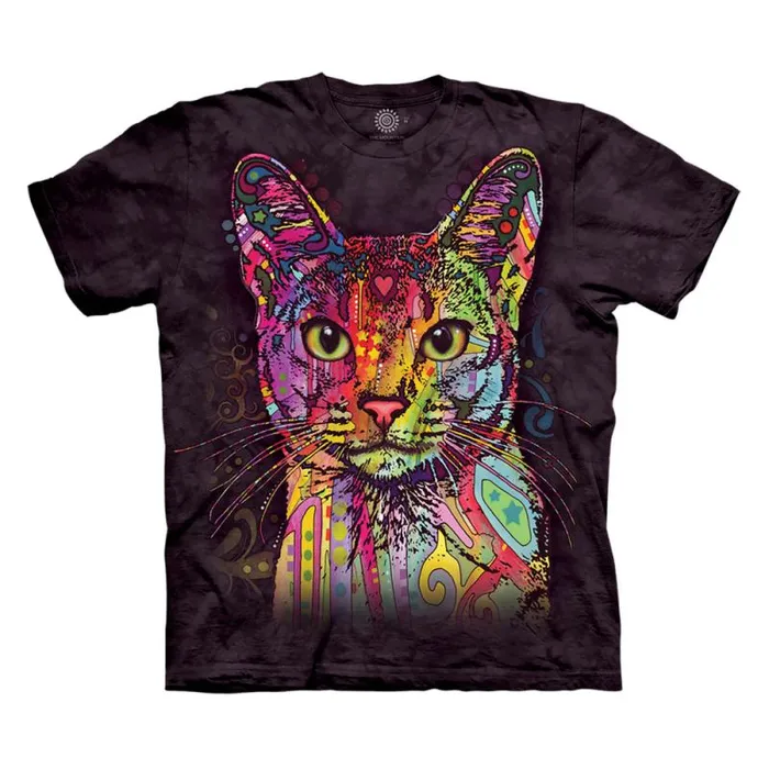 Liquid Blue TShirt Men Abyssinian Classic Cotton TShirt
