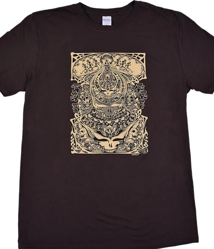 Liquid Blue TShirt Men Aiko Aiko Brown TShirt