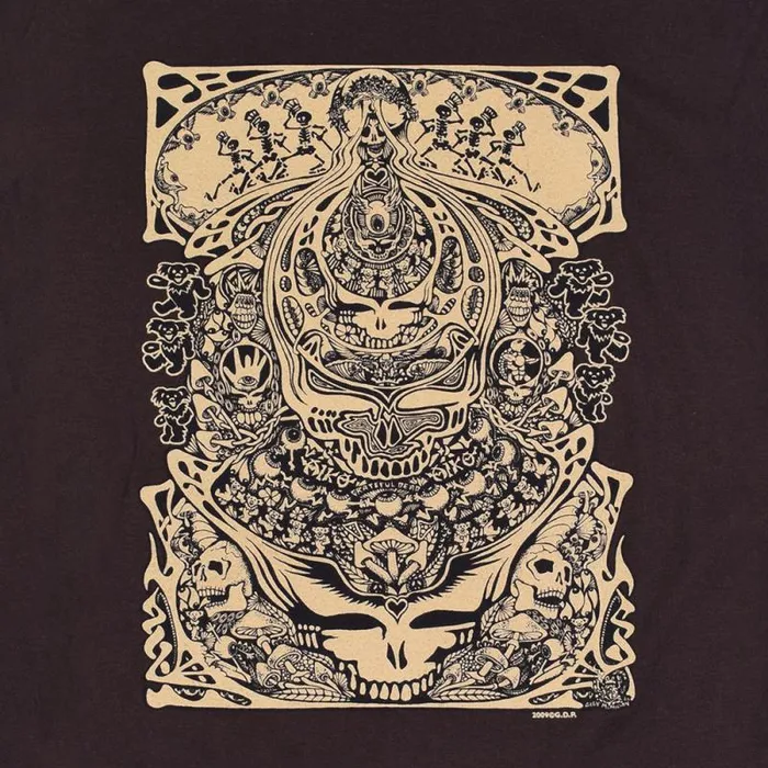 Liquid Blue TShirt Men Aiko Aiko Brown TShirt