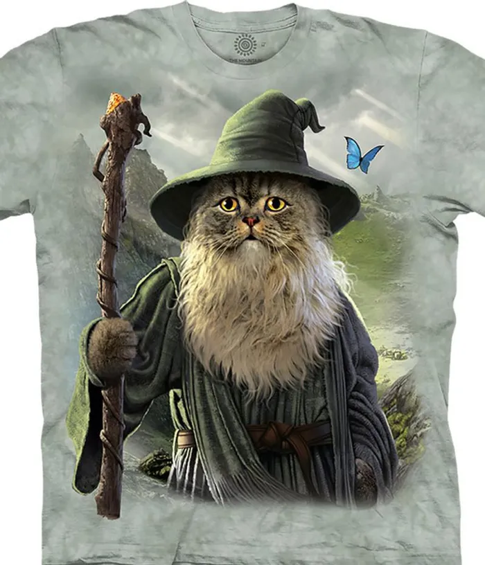 Liquid Blue TShirt Men Catdalf Classic Cotton TShirt