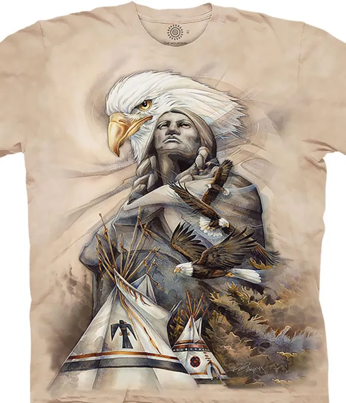 Liquid Blue TShirt Men Eternal Spirit Classic Cotton TShirt