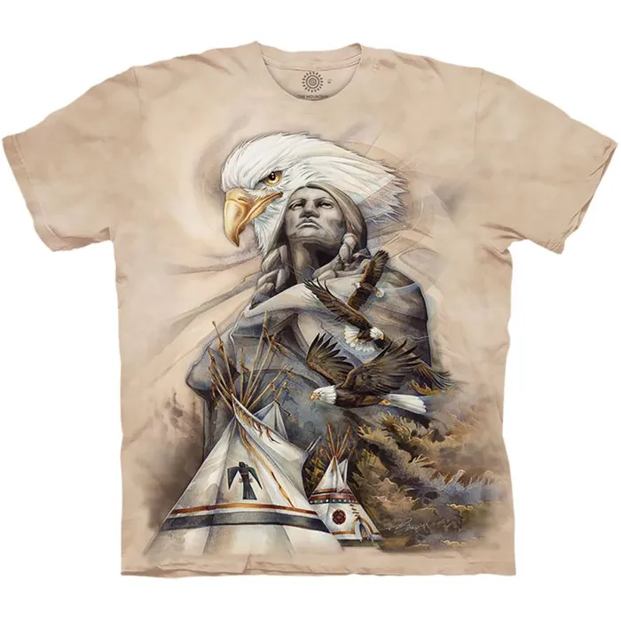 Liquid Blue TShirt Men Eternal Spirit Classic Cotton TShirt