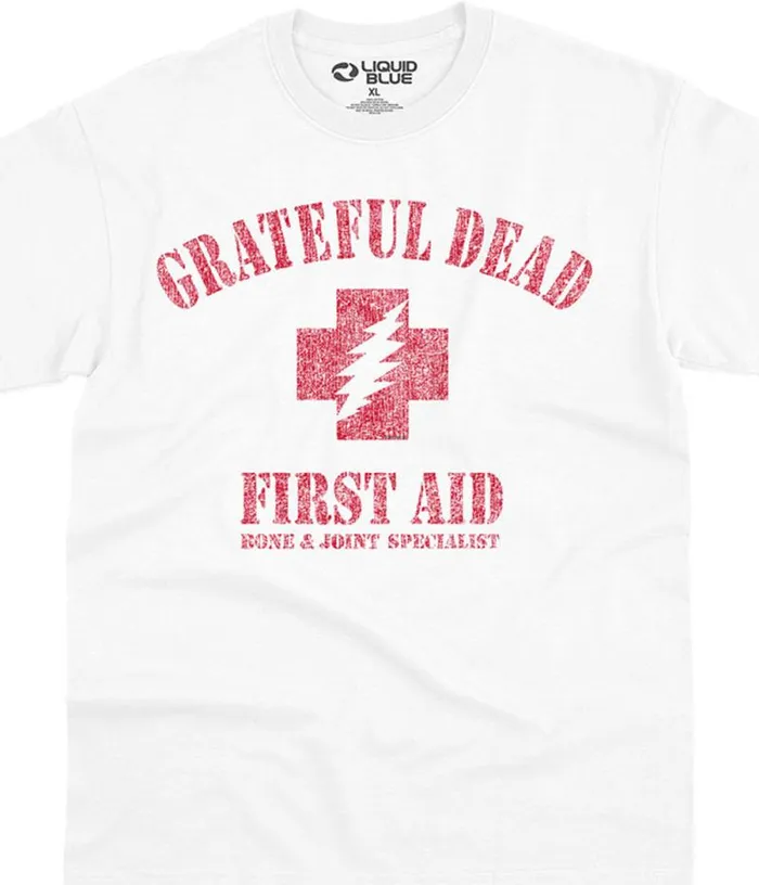 Liquid Blue TShirt Men First Aid TShirt
