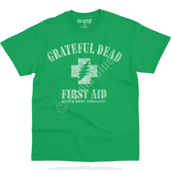 Liquid Blue TShirt Men First Aid TShirt