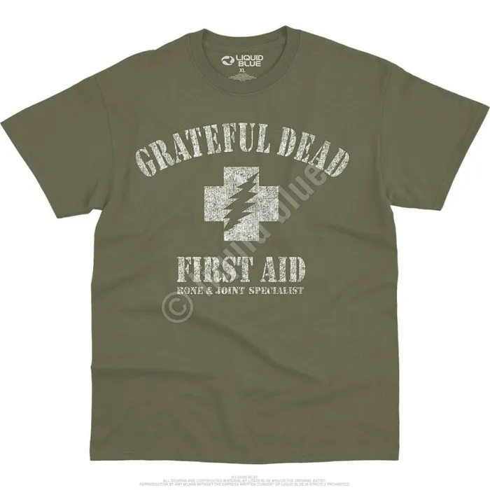 Liquid Blue TShirt Men First Aid TShirt